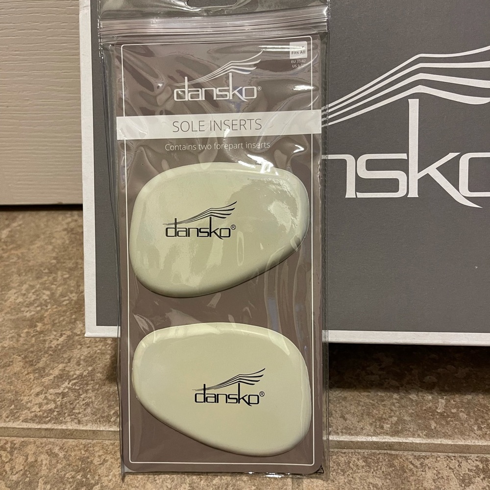 Dansko shoe inserts- one size fits all. New